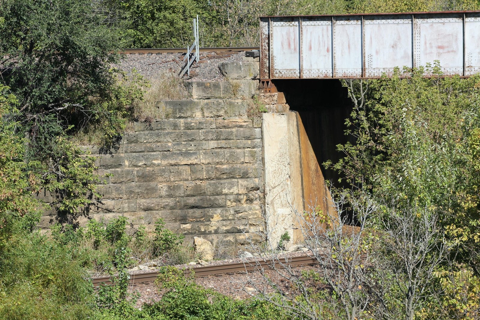 West abutment